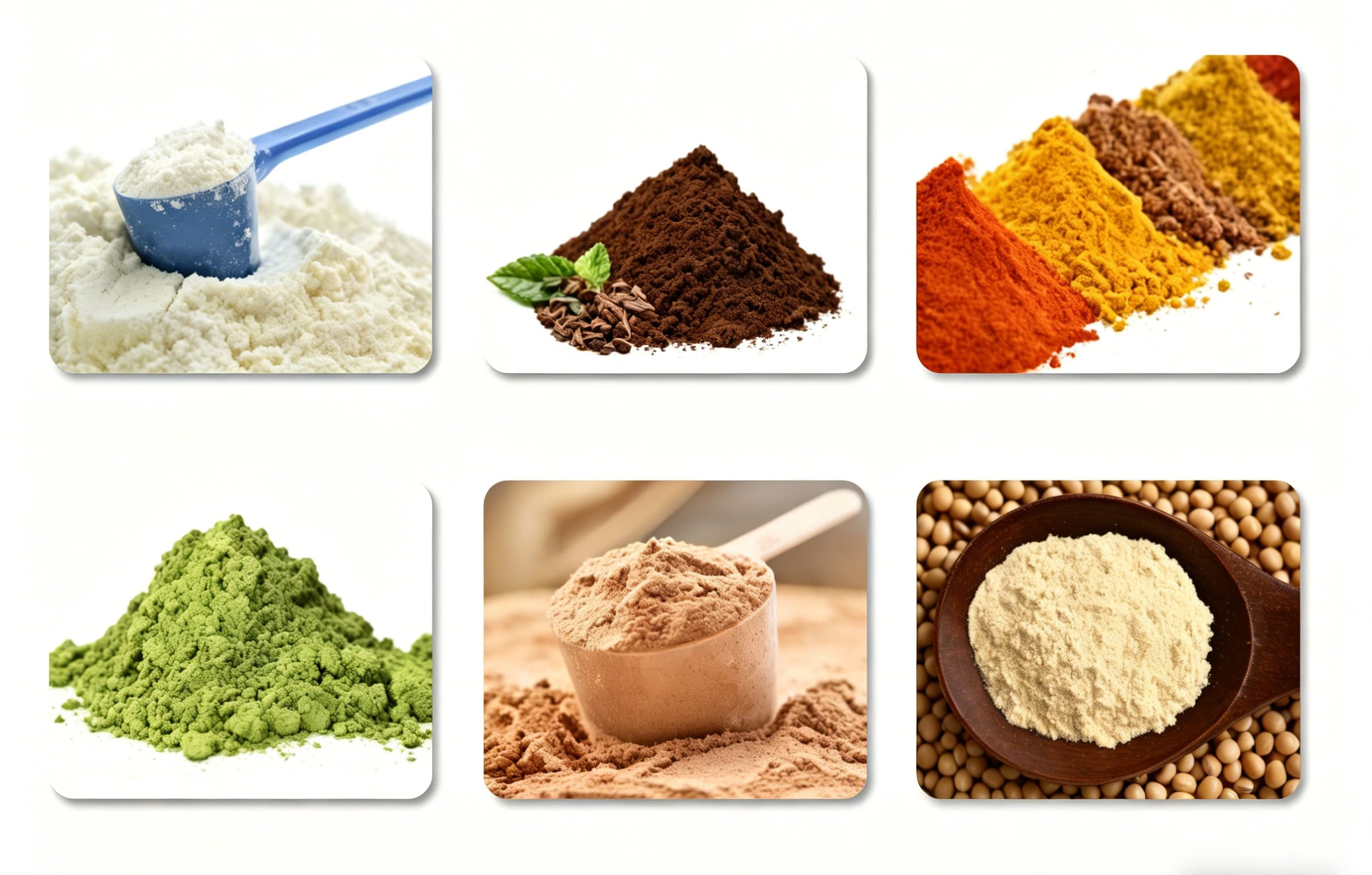 Powder products and packaging