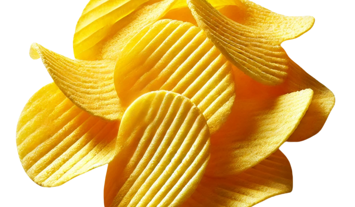 DALL·E 2024-08-15 12.41.55 - A close-up image of a handful of golden, crispy potato chips displayed on a clean white background. The chips are lightly salted and have a perfect, s_副本